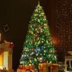 Jingle Jollys Christmas Tree 1.8m RGB Remote LED Tree Party Decoration 890 Tips XM-TR-FULL-6FT-PE-RGB