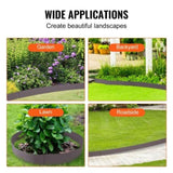 Steel Landscape Edging, 5-pack Steel Garden Edging Borders, 39" L x 5" H Strips, Hammer-in Edging V952-CPPZ5INCH162R3IS3V0