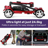 EQUIPMED ComfortCruise Large Mobility Scooter, 15km/h Top Speed, Up to 45km Range, Strong Climbing, V219-HMBMSCEQ1RDB