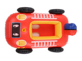 Summer Inflatable Fire Boat Car Shaped Babies Swim Float Boat Pool Float For Kids Red V1294-YM0703-3111230028312