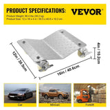 2 Pcs Tire Wheel Dollies 12"X16" Platform Size Wheel Car Dolly 3" Caster Wheel Dolly for Vehicle Car V952-TAD3503LTYWQ00001V0