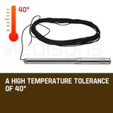 Protege 2HP Submersible Bore Water Pump Well Irrigation Stainless Steel 240V Deep V219-PTGWPDEP2095
