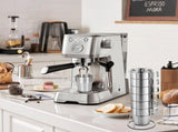 Stackable Camping Coffee Cups with Handle,Insulated Stainless Steel 300ml 10oz Double Wall Coffee V1192-AZ-W-11248