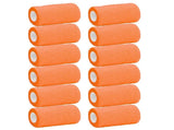 12Pcs Bandage Wrap Natural Latex Elastic Self Adhesive Wrap for Cows Dogs Horses 10cm Orange V1294-YM0523-3111220104718