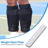 8Pcs Weight Steel Plate Load-Bearing Training Accessories for Weighted Vest Ankle Leg Sport Strength V1366-AZ2-W-17830