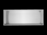 641 x 336 x 101mm Shower Niche Single Shelf Organizer No Tile Needed in Stainless Steel V63-900701