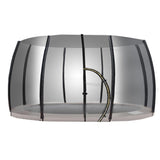 10ft Kahuna Replacement Outer For Twister Trampoline Safety Net TRA-TWS-NET-10