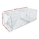 Gardeon Animal Trap Cage Possum 150x50cm TRAP-CAGE-15050