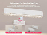 Wireless Vanity Lights for Mirror Set of 2-4000mAh Rechargeable Stick On Makeup Light with CCT Modes V1171-CB-COM001679-2
