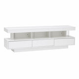Artiss TV Unit LED 160CM Storage Drawer White FURNI-L-LED-TV03-WH-AB