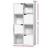Artiss Bookshelf 8 Cube Shlef - DANA White FURNI-E-CUB9-WH