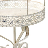 Martinique Arch Planter / Candleholder Cage On Base 22x72cm V637-74107CGE
