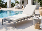 Gardeon Outdoor Chaise Lounge Cushion Lounge Chair Pad Sunbed Mattress Beige OLC-LOUNGE-S-BE