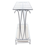 Umbrella Storage Rack Iron with Drip Tray 10 Holes 8 Hooks Umbrella Rack Stand for Home Hotel Lobby V1294-YM0716-3117220148212