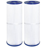 2-pack Pool Filter Cartridges Compatible with Unicel C-4326 Pleatco PRB25-IN Filbur FC-2375, 25 V1188-MS-325-0271