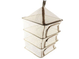 Hanging Drying Net Foldable 4 Layer Portable Multifunction Mesh Drying Rack for Fish Vegetable V1294-YM0901-3117240229813