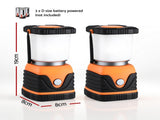 Weisshorn 2-Pack LED Camping Lanterns, 1000LM Super Bright Waterproof Portable Emergency Tent Lights CP-LT-1KLM-1SET-OR