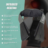 Shiatsu Neck & Back Massager with Heat Deep Kneading Massage Pillow for Shoulders V63-835881