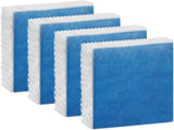 4 Pack HFT600 Wicking Filter Humidifier Replacement Filters, Compatible with Honeywell Top Fill V1259-DP01-A-3235