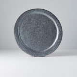 Plate Organic 25.5cm Craft Black Glaze V637-C6915