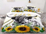Luxury Feel Satin Duvet Cover Set - Smooth & Breathable-Double V745-AQ043752E3