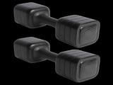 Centra Dumbbell Set Adjustable Dumbbells With TPU Grip For Home Gym Black 2pc SP1112-BK-AU