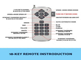 Resin Filled Swimming Pool LED Light 12V 55W RGB Remote Control Memory Function V201-W12466569