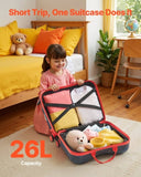 VEVOR Ride-on Luggage 18-inch Lightweight Kids Scooter Suitcase with Wheels V952-FDDQXXLXXLK1Y8UF6001V0