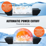 Ultrasonic Mist Maker 12 Head, 9000mL/H Ultrasonic Fogger, Mist Maker with 300W IP67 Waterproof V952-CSBWHQ12TFSDL27HZV3