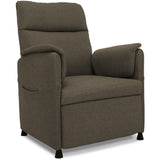 FORTIA Electric Armchair Recliner, Single Fabric Chair, Biege V219-HELMCRFO5BGA