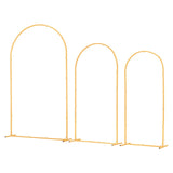 Arch Stand, Set of 3, 2.2/2/1.8 m , Stable Structure, Easy Assembly, Gold Metal Arch V952-BYDGMJSJT72FV0MUO001V0