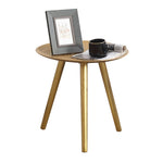 Levede Side Table Coffee Bedside End Golden CH1036-40X40-GD