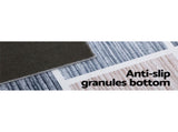 Artiss Rug 200x290cm Area Rug Large Carpet Soft Short Pile Modern Oblo FLR-2130-200X290-BG-GR