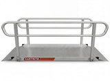 Kartrite 5ft Aluminium Wheelchair Ramp w/ Handrails 380kg Capacity 93.5cm Width WCR-01H-5FT-094-WHD
