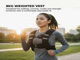 Social Hike 8Kg Weighted Vest Adjustable Fit For Running Walking Training V238-SUPDZ-42328657690704