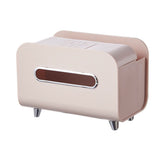Desktop Tissue Box Multifunction Tissue Storage Dispenser with Phone Holder Remote Control Organizer V1294-YM0710-3117230308312