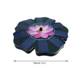 Water SprinklersSolar Freestanding Floating Solar Bird Bath Water Garden Bird Bath Decor V1192-AZ-W-35198
