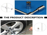 Extended Plated Steel Lug Wrench Cross Tool Universal Tire Spanner for Cars and Light Trucks V1370-AZ4-20821