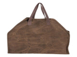Heavy Duty Canvas Firewood Bag Large Firewood Holder Shopping Bag Fireplace Wood Stove Accessories V1294-YM0901-3117240324811