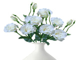 5PCS Artificial Silk Fake Eustoma Flowers Long Stem Lifelike Flowers for Wedding Party Home Decor V1294-YM0901-240821HL01-3