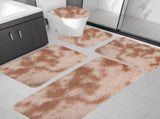 5Pc Bath Mats for Bathroom, Quick-Dry Bathroom Rugs Sets Washable Non-Slip Bath Mat Ultra Soft V1189-LWWAL-20260325-01107