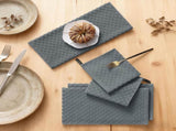 Homaxy Cotton Terry Kitchen Towels, Soft and Super Absorbent Dish Towels and V1258-DP02-F-122
