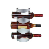 Wine Wine Bottle Holder Bar Red Wine Stand Household Wall-Hanging Wine Storage 3 Bottles V1366-AZ2-W-21741
