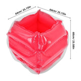 Kids Bumper Red PVC Outdoor Fun Toy for Exercise, Party, and V1366-AZ2-W-19623