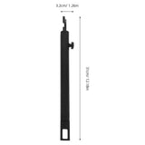 Black Aluminum Alloy Door Support Rod for Vehicle Maintenance V1369-AZ3-W-19129