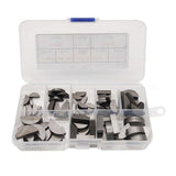 80Pcs Assorted Carbon Steel Woodruff Keys set Comprehensive Woodruff Key Assortment for Flywheels V1369-AZ3-W-13771