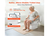 Raised Seat with Arms, 136.1 kg Load Capacity, 88.9 mm Lift Height, Widened Commode Elevated V952-AZSJGMTZD35YISHJB001V0