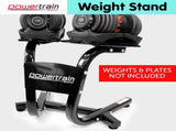 Powertrain Adjustable Dumbbells Stand Weight Plates BF3-STD
