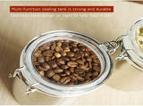 4-Piece Stainless Steel Canister Set, for Sugar,Flour,Tea,Candy,Cookie,Spice V1192-AZ-W-31119