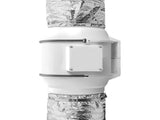 Dryer Vent Hose, 127MM Insulated Flexible Duct 7.62M Long with 2 Duct Clamps, Heavy-Duty Three Layer V952-NTJYGD25FT5G9RW3EV0